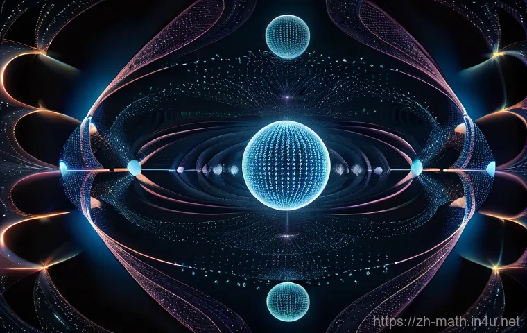 정수론의 기본 정리 - **Prompt:** An abstract and conceptual image representing the unique "mathematical DNA" of numbers. ...